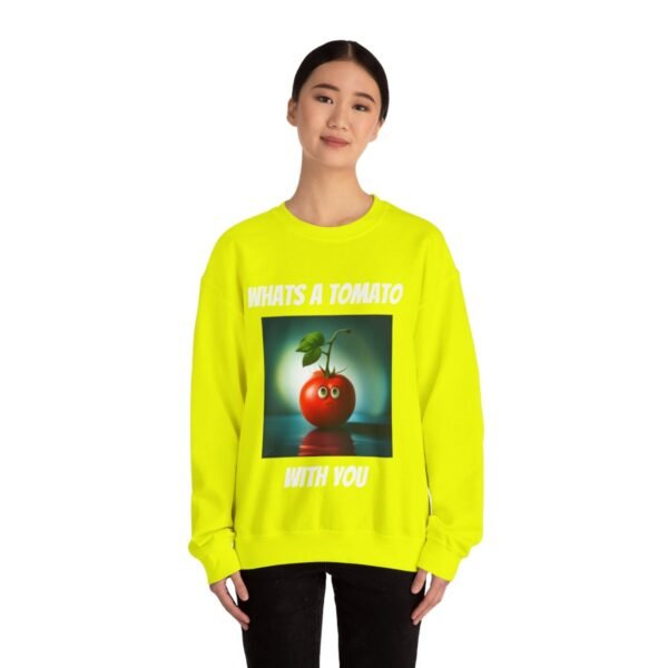 Tomato joke Crewneck Sweatshirt - Image 126