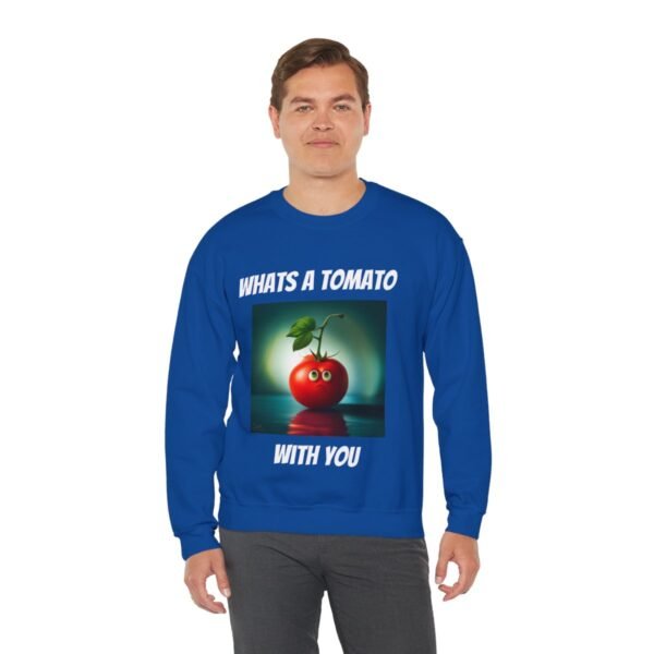Tomato joke Crewneck Sweatshirt - Image 243