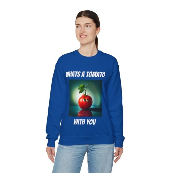 Tomato joke Crewneck Sweatshirt - Image 250