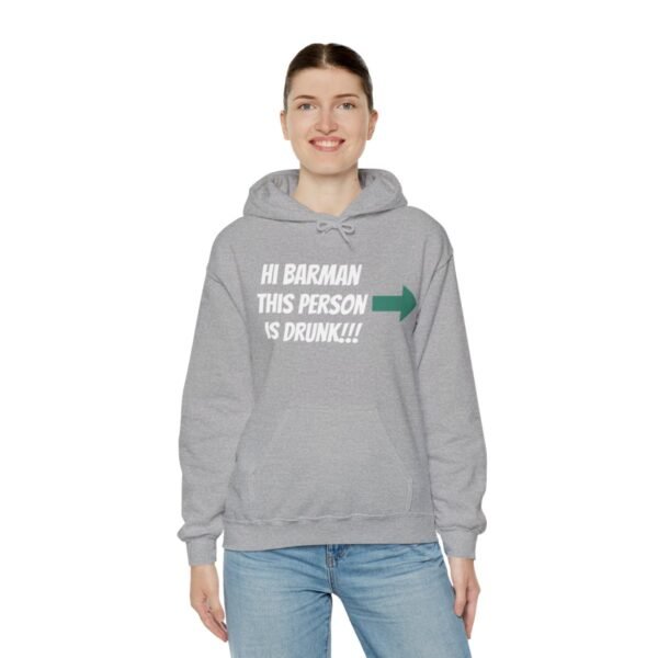 COMEDY Unisex Hooded Sweatshirt - Image 34