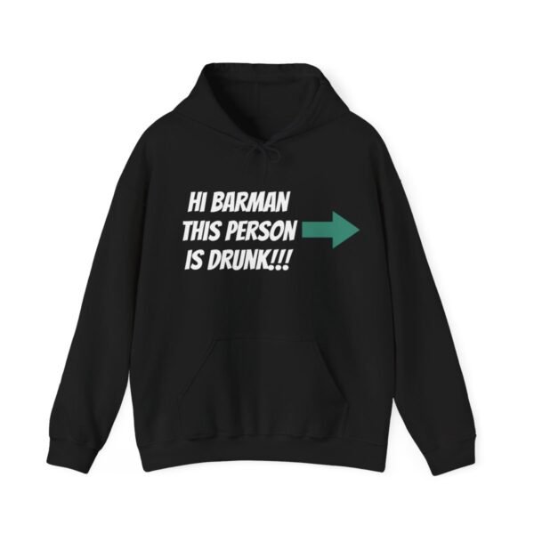 COMEDY Unisex Hooded Sweatshirt - Image 2
