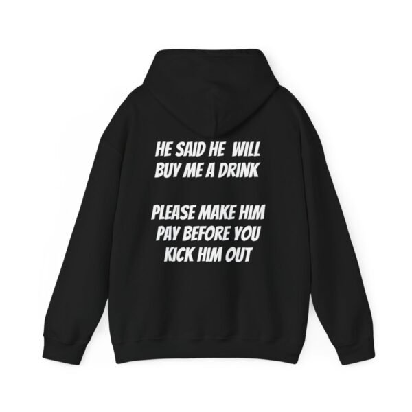COMEDY Unisex Hooded Sweatshirt - Image 3