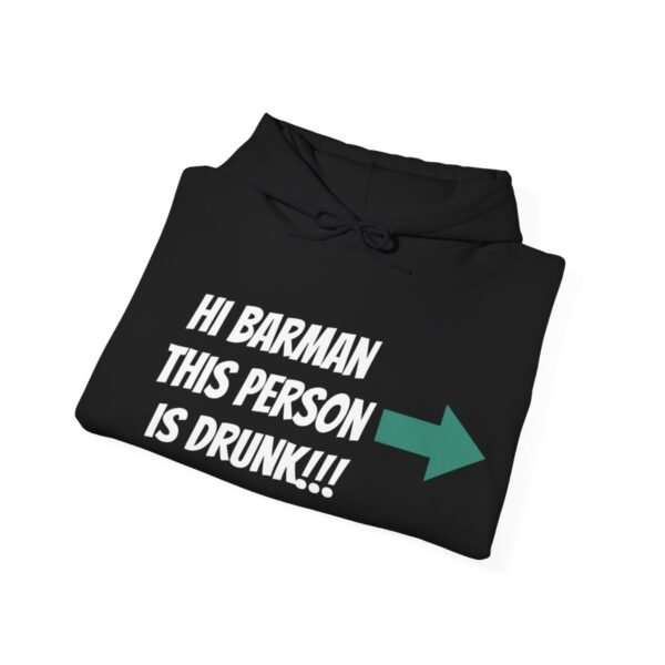 COMEDY Unisex Hooded Sweatshirt - Image 5