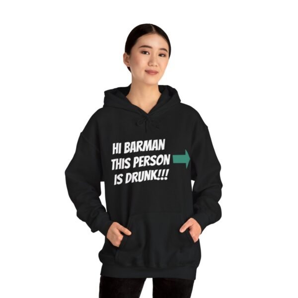 COMEDY Unisex Hooded Sweatshirt - Image 7