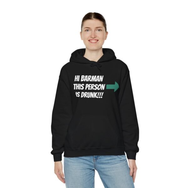 COMEDY Unisex Hooded Sweatshirt - Image 8