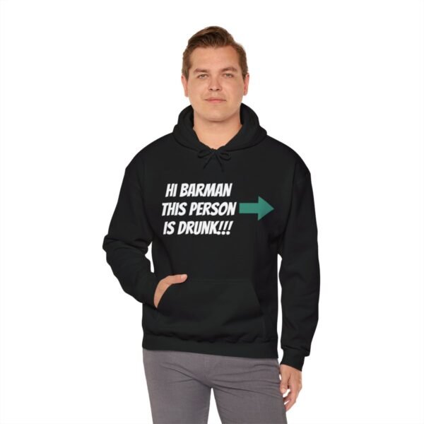 COMEDY Unisex Hooded Sweatshirt - Image 9