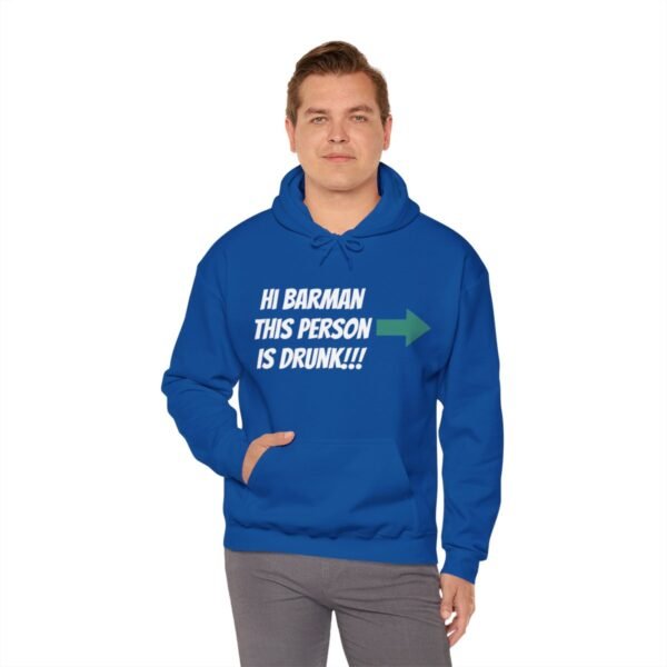 COMEDY Unisex Hooded Sweatshirt - Image 100