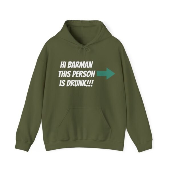 COMEDY Unisex Hooded Sweatshirt - Image 41
