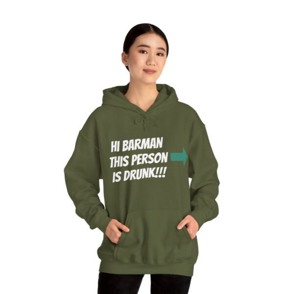 COMEDY Unisex Hooded Sweatshirt - Image 46