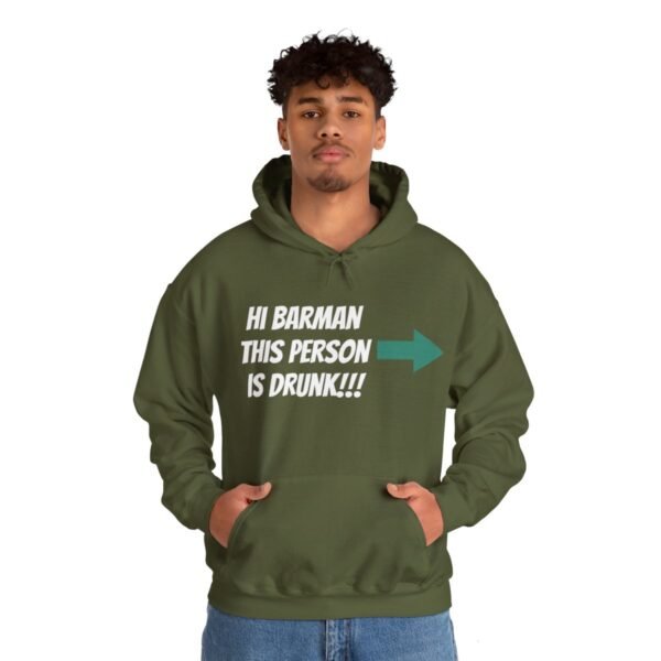 COMEDY Unisex Hooded Sweatshirt - Image 40