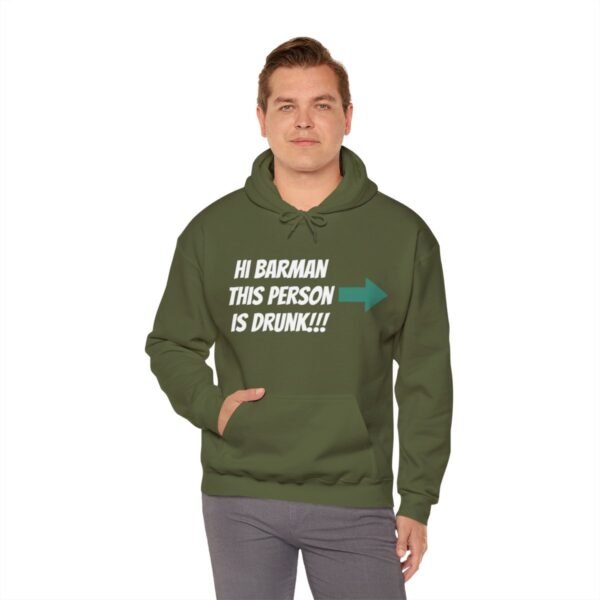 COMEDY Unisex Hooded Sweatshirt - Image 48