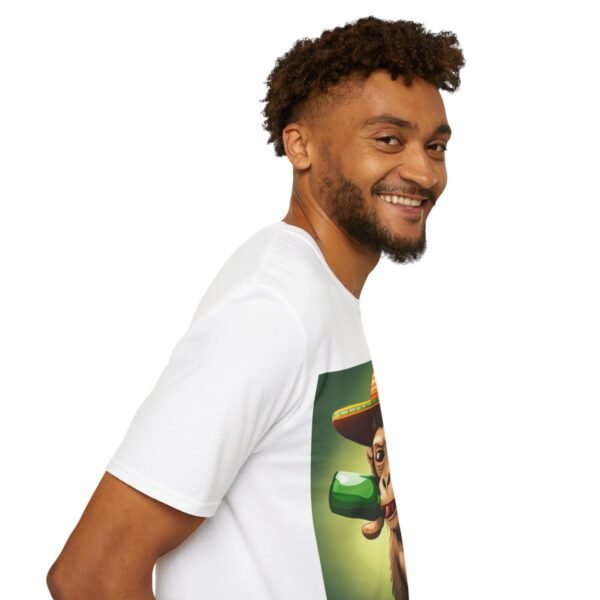 Drunken Monkey Unisex Softstyle T-Shirt - Image 24
