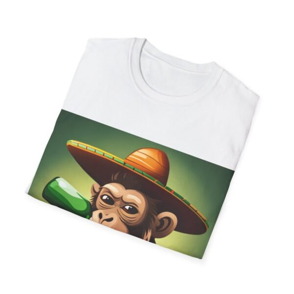 Drunken Monkey Unisex Softstyle T-Shirt - Image 17