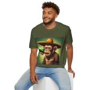 Drunken Monkey Unisex Softstyle T-Shirt