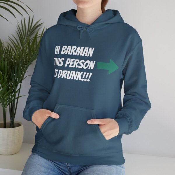 COMEDY Unisex Hooded Sweatshirt - Image 91