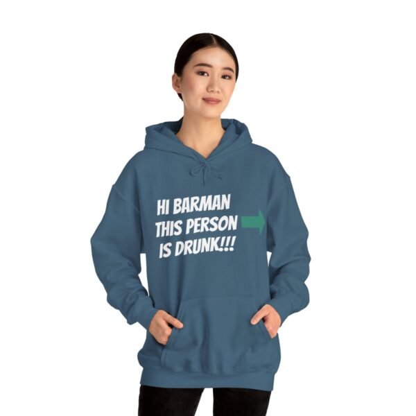 COMEDY Unisex Hooded Sweatshirt - Image 85