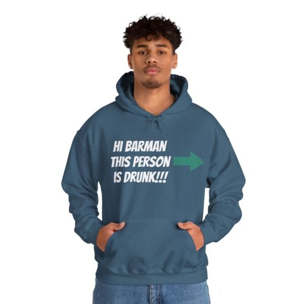 COMEDY Unisex Hooded Sweatshirt - Image 79