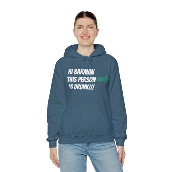 COMEDY Unisex Hooded Sweatshirt - Image 86