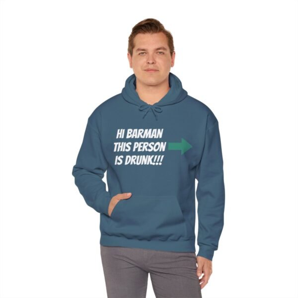 COMEDY Unisex Hooded Sweatshirt - Image 87