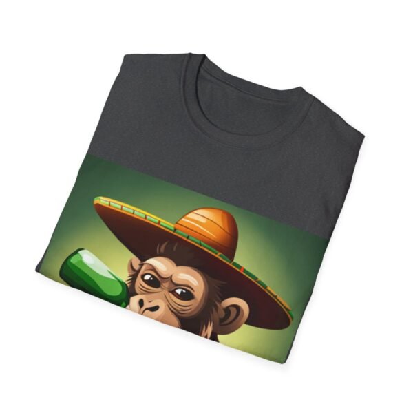 Drunken Monkey Unisex Softstyle T-Shirt - Image 77