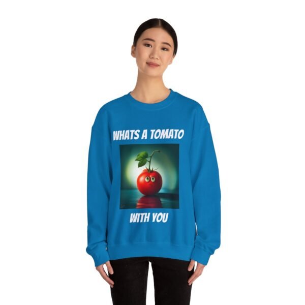 Tomato joke Crewneck Sweatshirt - Image 225