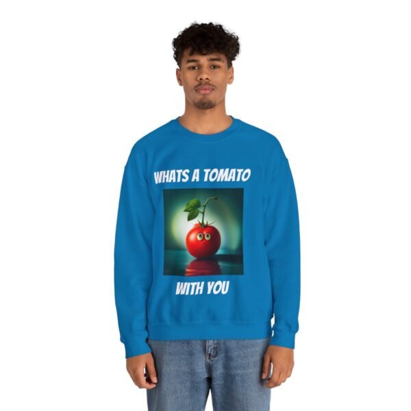 Tomato joke Crewneck Sweatshirt - Image 226