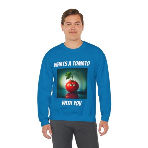 Tomato joke Crewneck Sweatshirt - Image 221