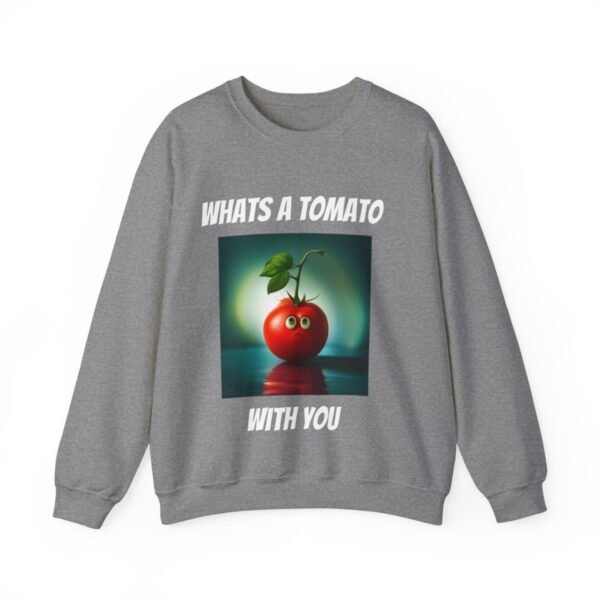 Tomato joke Crewneck Sweatshirt - Image 156