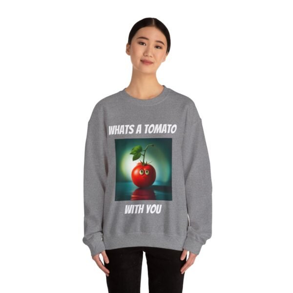 Tomato joke Crewneck Sweatshirt - Image 159