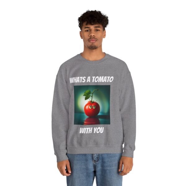 Tomato joke Crewneck Sweatshirt - Image 160