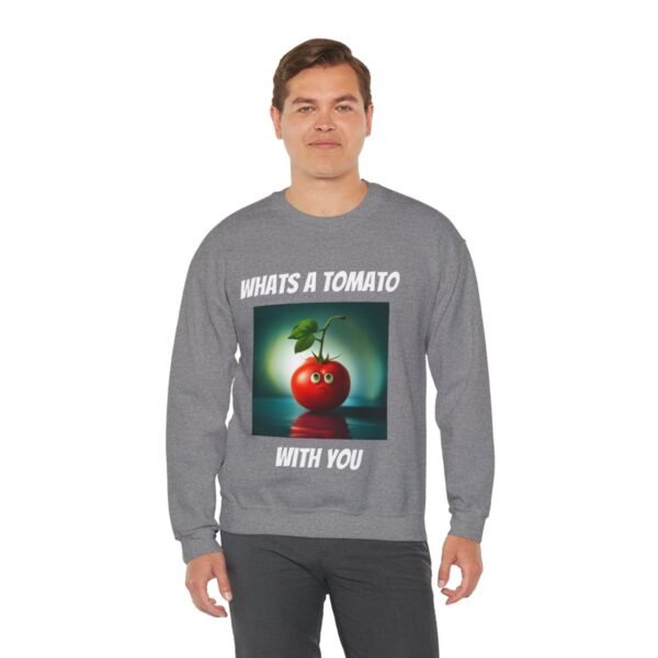 Tomato joke Crewneck Sweatshirt - Image 155