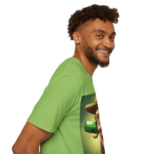 Drunken Monkey Unisex Softstyle T-Shirt - Image 48