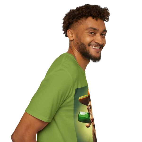 Drunken Monkey Unisex Softstyle T-Shirt - Image 60