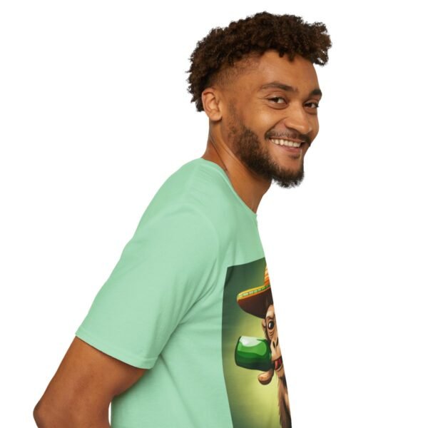 Drunken Monkey Unisex Softstyle T-Shirt - Image 72