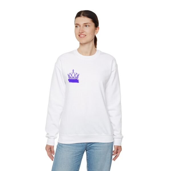 Unisex Heavy Blend™ QUEEN Crewneck Sweatshirt - Image 8