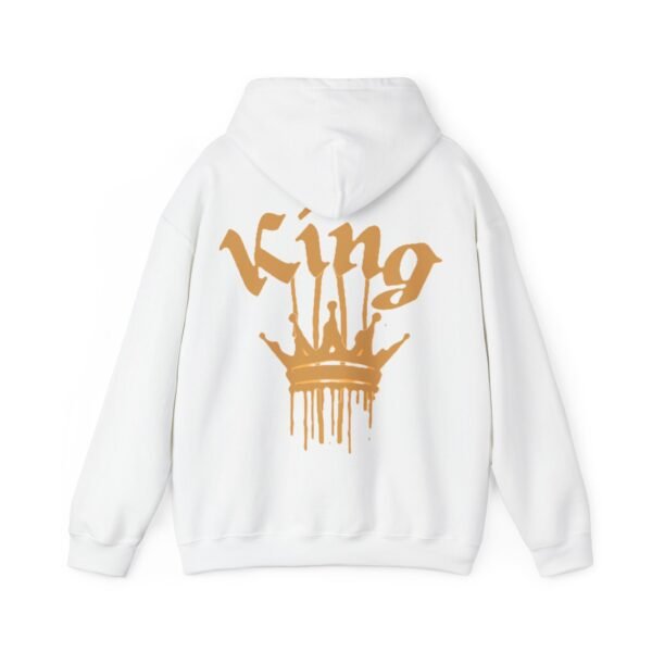 Unisex Heavy Blend™ KING ( Gold off sleeve) hoodie. - Image 6