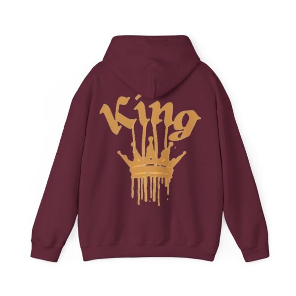 Unisex Heavy Blend™ KING ( Gold off sleeve) hoodie. - Image 18