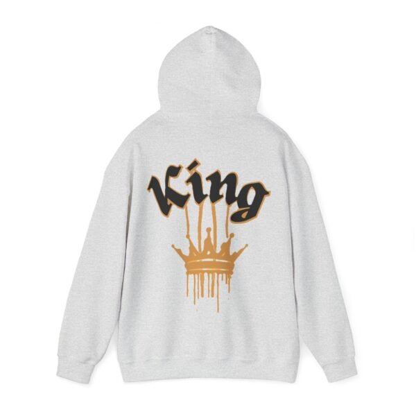 Unisex Heavy Blend™ KING (Black off sleeve) hoodie. - Image 7