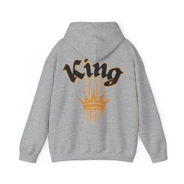 Unisex Heavy Blend™ KING (Black off sleeve) hoodie. - Image 14