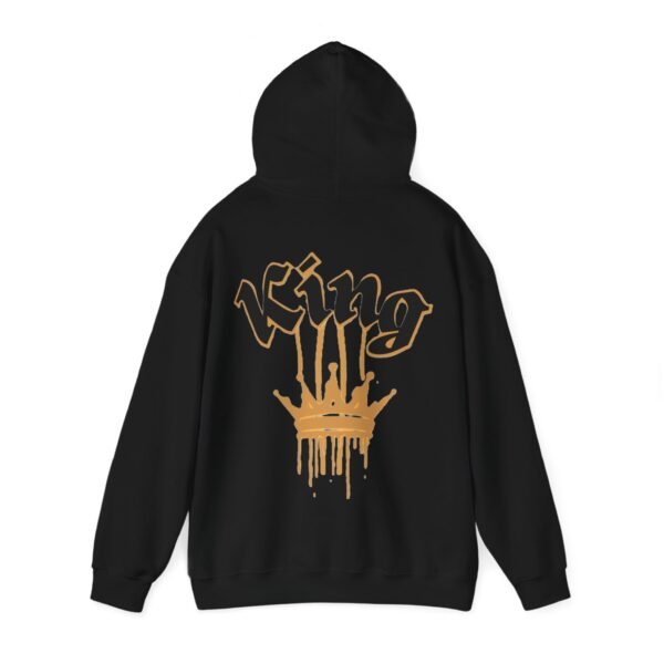 Unisex Heavy Blend™ KING (Black off sleeve) hoodie. - Image 11