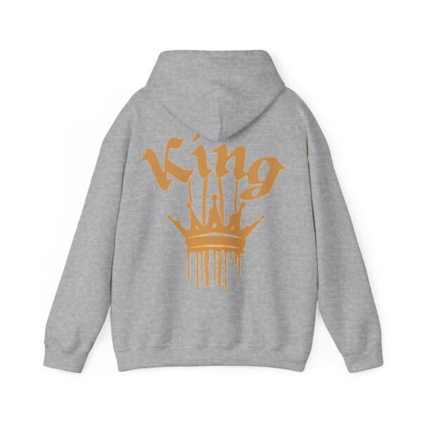Unisex Heavy Blend™ KING ( Gold off sleeve) hoodie. - Image 14