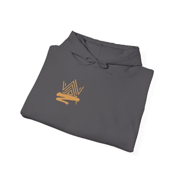 Unisex Heavy Blend™ KING (Black off sleeve) hoodie. - Image 24