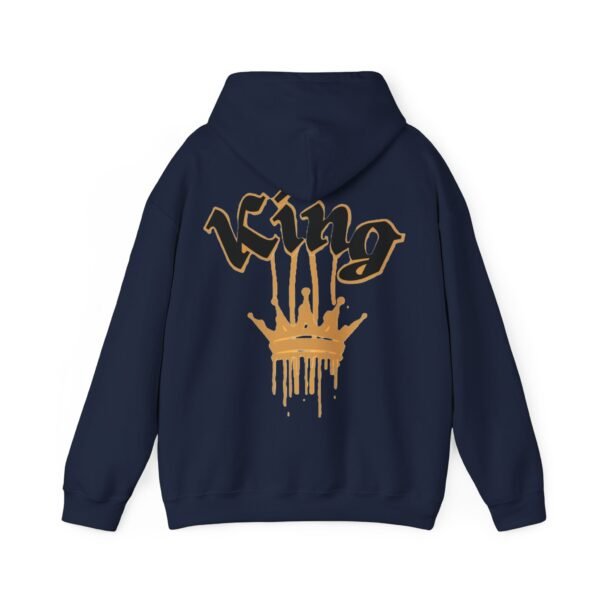 Unisex Heavy Blend™ KING (Black off sleeve) hoodie. - Image 26