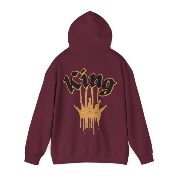 Unisex Heavy Blend™ KING (Black off sleeve) hoodie. - Image 19