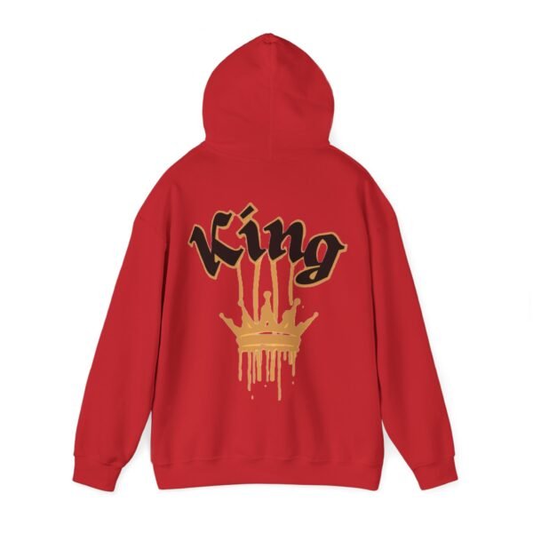Unisex Heavy Blend™ KING (Black off sleeve) hoodie. - Image 35