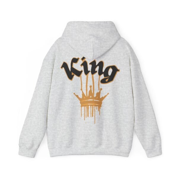 Unisex Heavy Blend™ KING (Black off sleeve) hoodie. - Image 6
