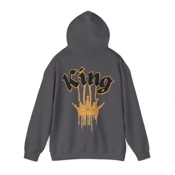 Unisex Heavy Blend™ KING (Black off sleeve) hoodie. - Image 23