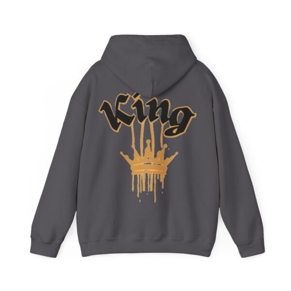 Unisex Heavy Blend™ KING (Black off sleeve) hoodie. - Image 22