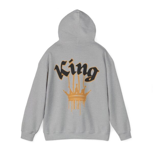 Unisex Heavy Blend™ KING (Black off sleeve) hoodie. - Image 15