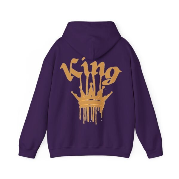 Unisex Heavy Blend™ KING ( Gold off sleeve) hoodie. - Image 30